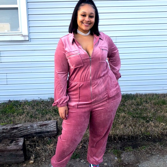 Mauve Fashion Nova Jumpsuit - Picture 1 of 1